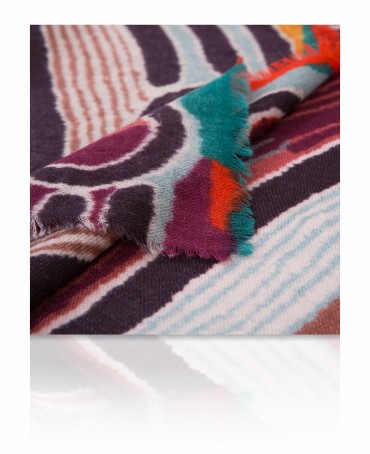 Палантин Унисекс W70.TW4-SK307/PURPLE